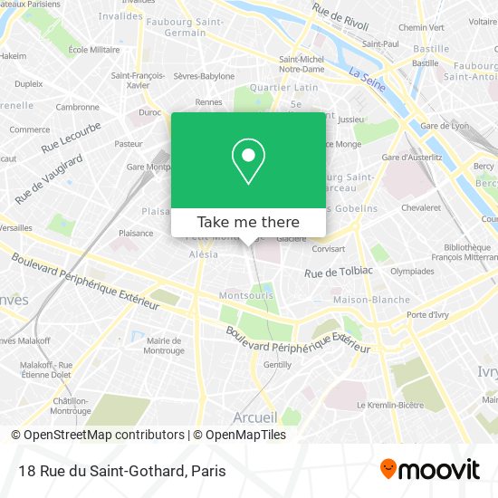 18 Rue du Saint-Gothard map