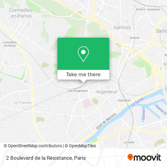 2 Boulevard de la Résistance map