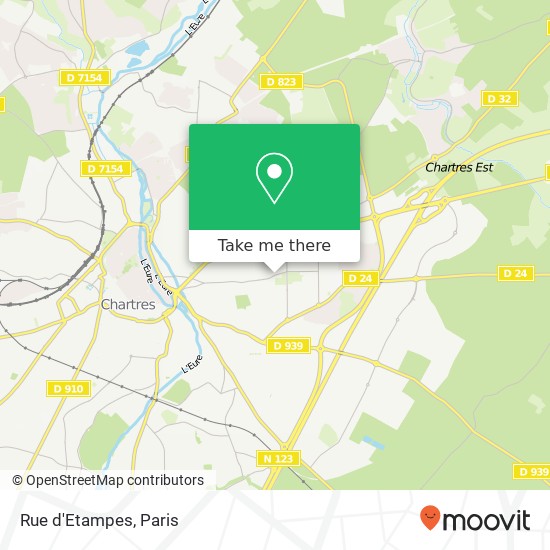 Rue d'Etampes map