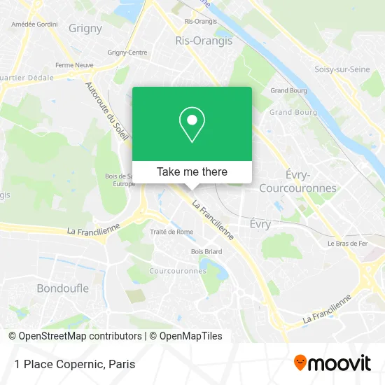 1 Place Copernic map
