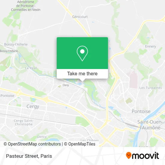 Rue Pasteur map