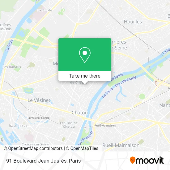 91 Boulevard Jean Jaurès map