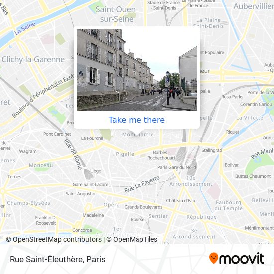 Rue Saint-Éleuthère map