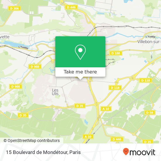 15 Boulevard de Mondétour map