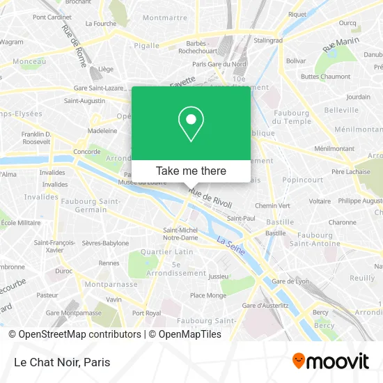 Le Chat Noir map