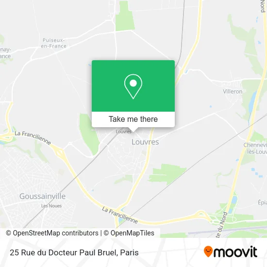 25 Rue du Docteur Paul Bruel map