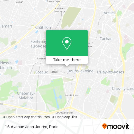16 Avenue Jean Jaurès map