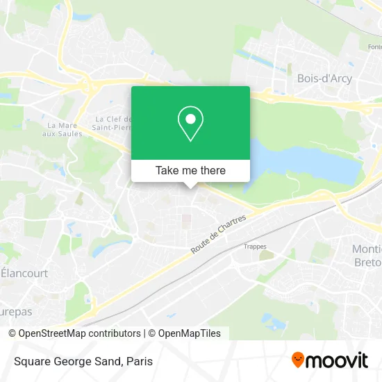 Square George Sand map
