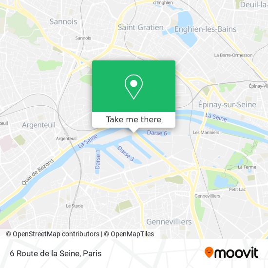 6 Route de la Seine map