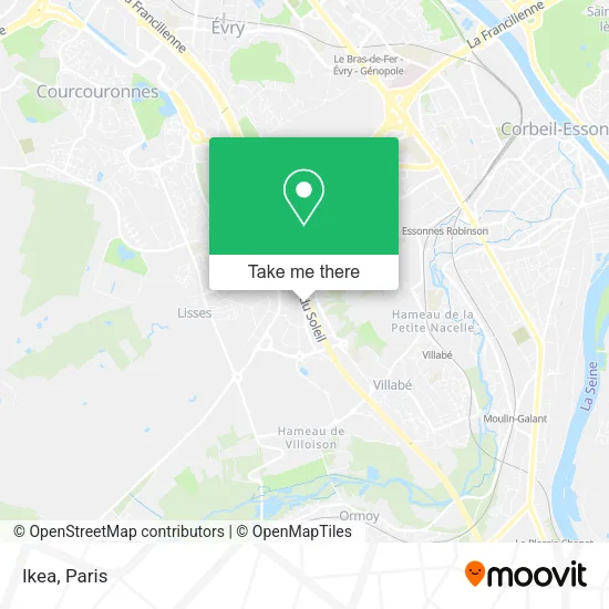 Ikea map