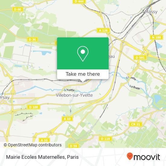 Mairie Ecoles Maternelles map