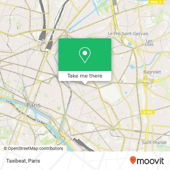 Taxibeat map
