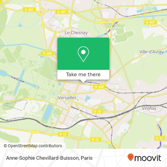 Mapa Anne-Sophie Chevillard-Buisson