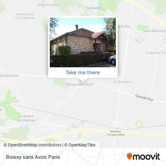 Boissy sans Avoir map