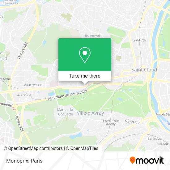 Monoprix map