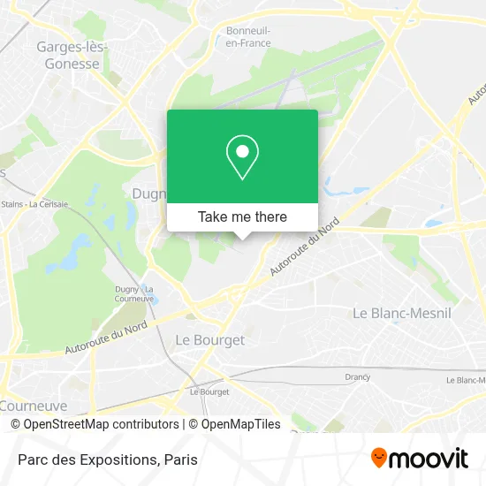 Parc des Expositions map