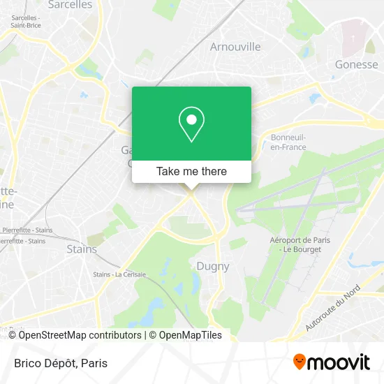 Brico Dépôt map