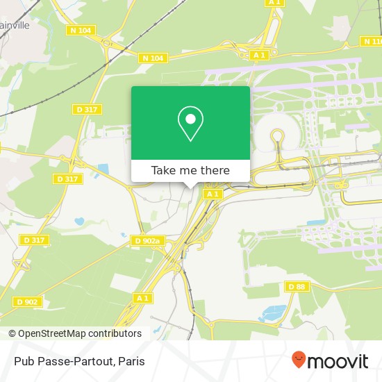 Mapa Pub Passe-Partout