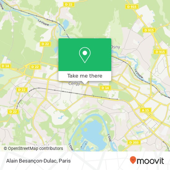 Alain Besançon-Dulac map