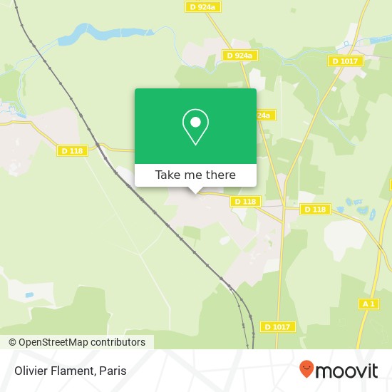 Mapa Olivier Flament