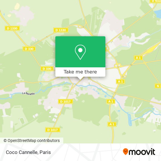 Coco Cannelle map