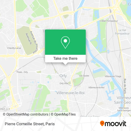 Rue Pierre Corneille map