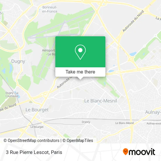 3 Rue Pierre Lescot map