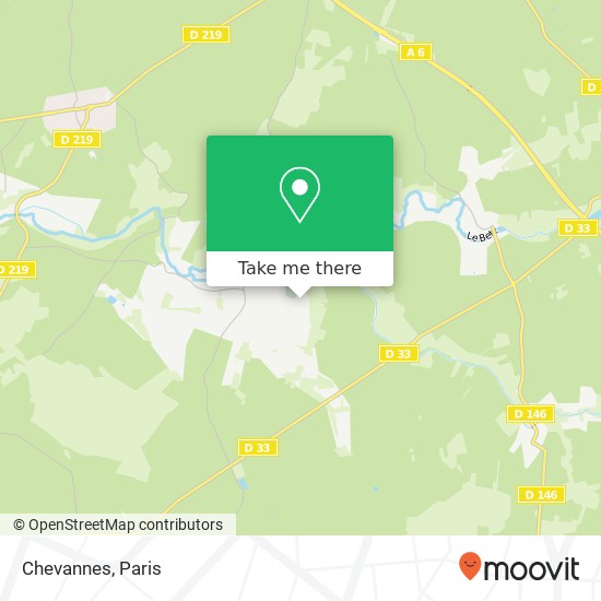 Chevannes map