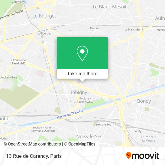 13 Rue de Carency map