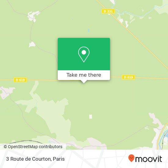 3 Route de Courton map