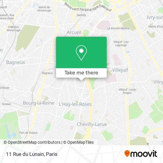 11 Rue du Lunain map