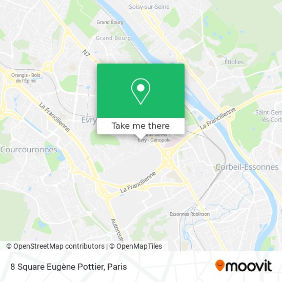 8 Square Eugène Pottier map
