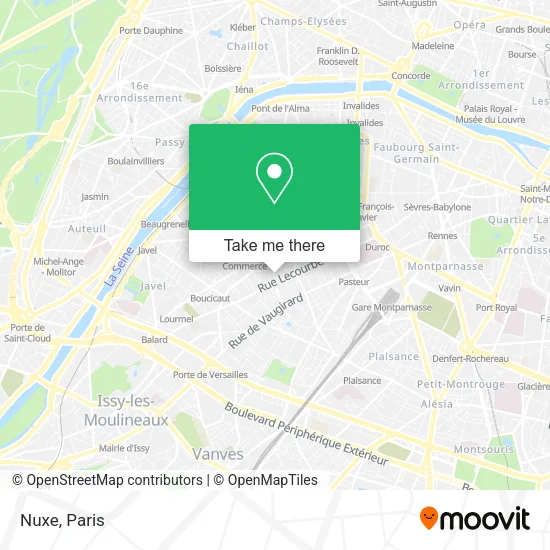 Nuxe map