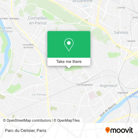 Parc du Cerisier map