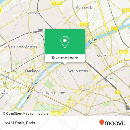 Mapa 6:AM Paris