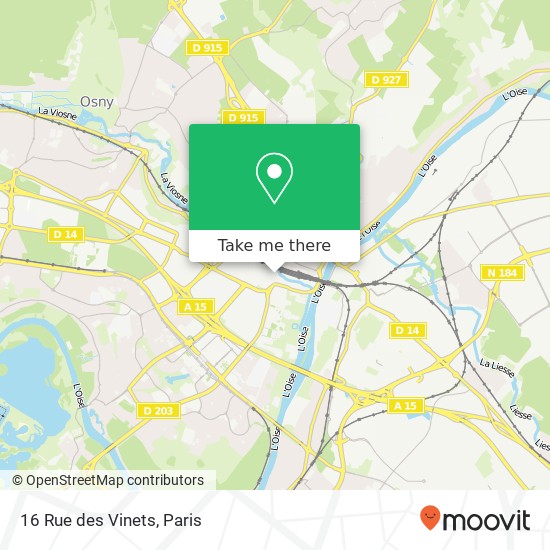 16 Rue des Vinets map