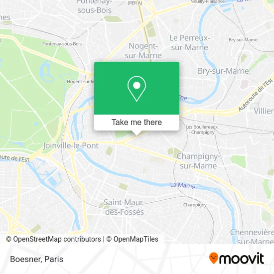 Boesner map