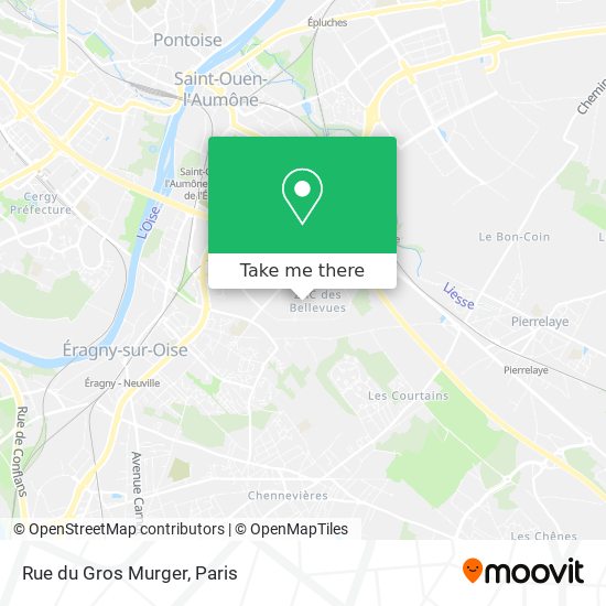 Rue du Gros Murger map