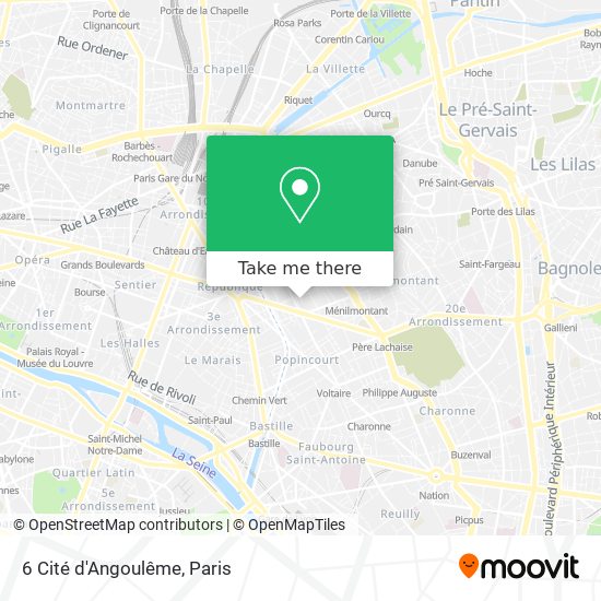 6 Cité d'Angoulême map