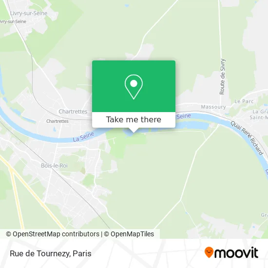 Rue de Tournezy map