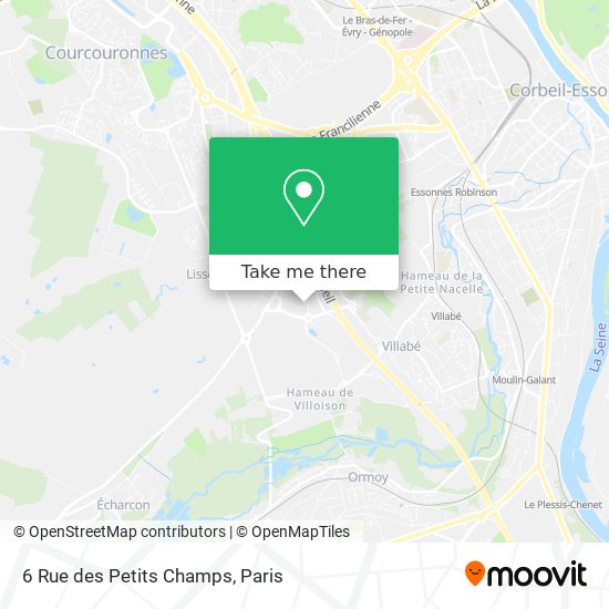 6 Rue des Petits Champs map