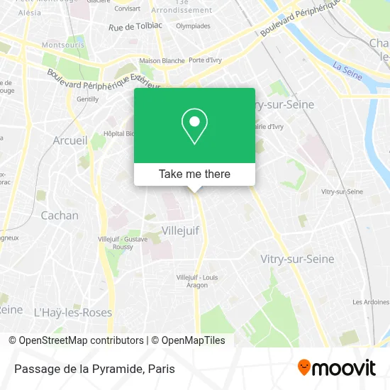 Passage de la Pyramide map