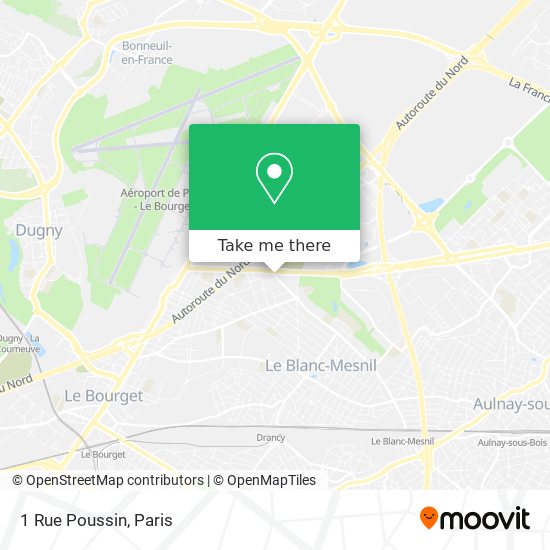 1 Rue Poussin map