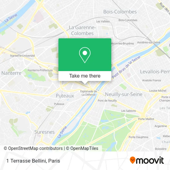 1 Terrasse Bellini map