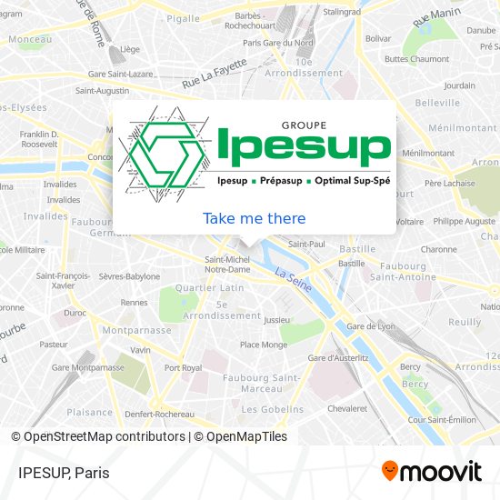 IPESUP map