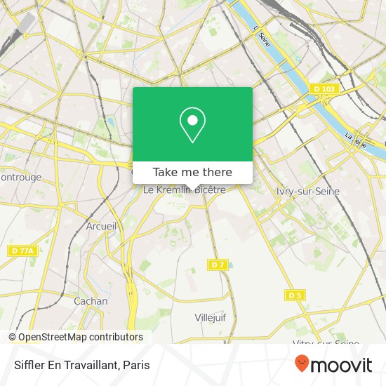 Siffler En Travaillant map