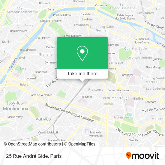 25 Rue André Gide map