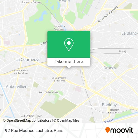 92 Rue Maurice Lachatre map