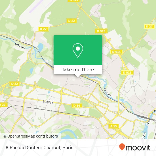 8 Rue du Docteur Charcot map