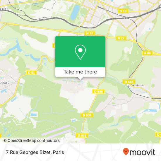 7 Rue Georges Bizet map